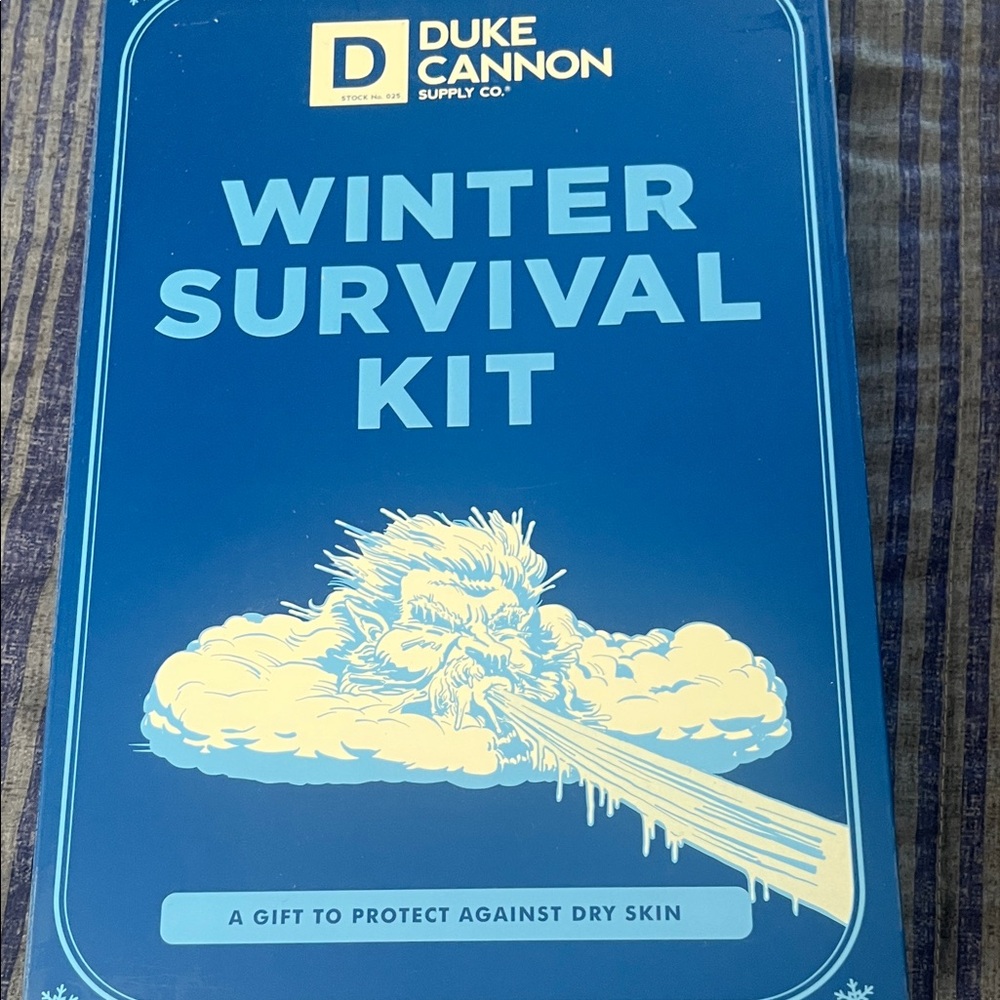 Duke Cannon Winter Survival Kit - Blue